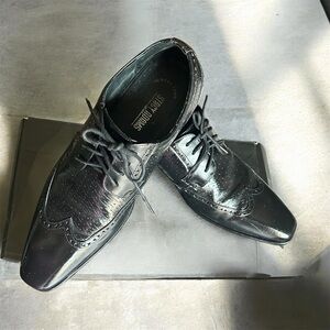 Stacy Adams Glossy Black Men's Oxfords